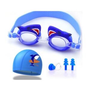 Shark Swimming Goggles Set