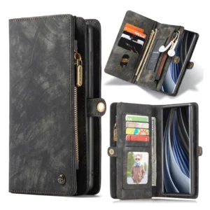 Wallet phone case (Black)- 004