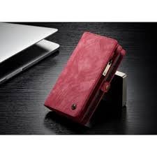Wallet phone case (Red 2)-006