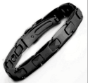 8900 WOMAN 220*8*4 STAINLESS STEEL BLACK WITH WATCH CLASP