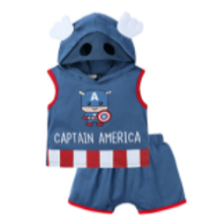 CAPTAIN AMERICA 2PCS