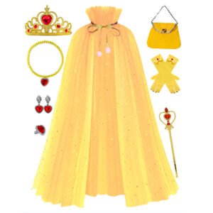 Princess Yellow Cloak Set