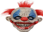 Clown Mask With Hair