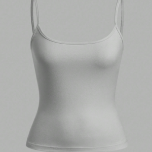 Gray Cotton Cami Top