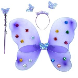 BUTTERFLY WINGS  - PURPLE