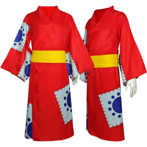 Luffy Kimono Cosplay Costume