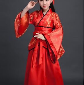 RED-CHINESE FOLK DANCE
