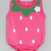 STRAWBERRY ROMPER