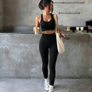 Women's  Sportswear Yoga set Black