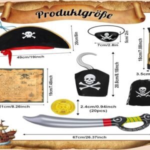Pirate Accessories Set