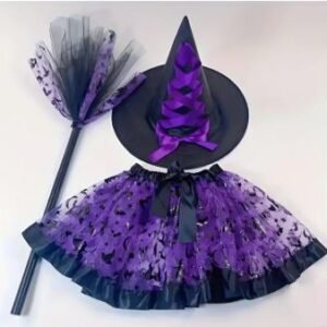 Purple Witch Costume Set