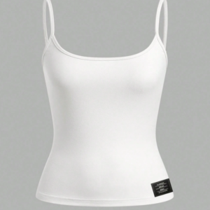 White Cotton Cami Top