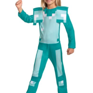 Minecraft Diamond Armor Costome Girl